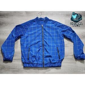 Sean John Windbreaker Jacket Mens 3XL Blue